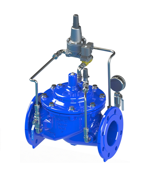 A506 Pressure Sustaining Valve with Solenoid Control